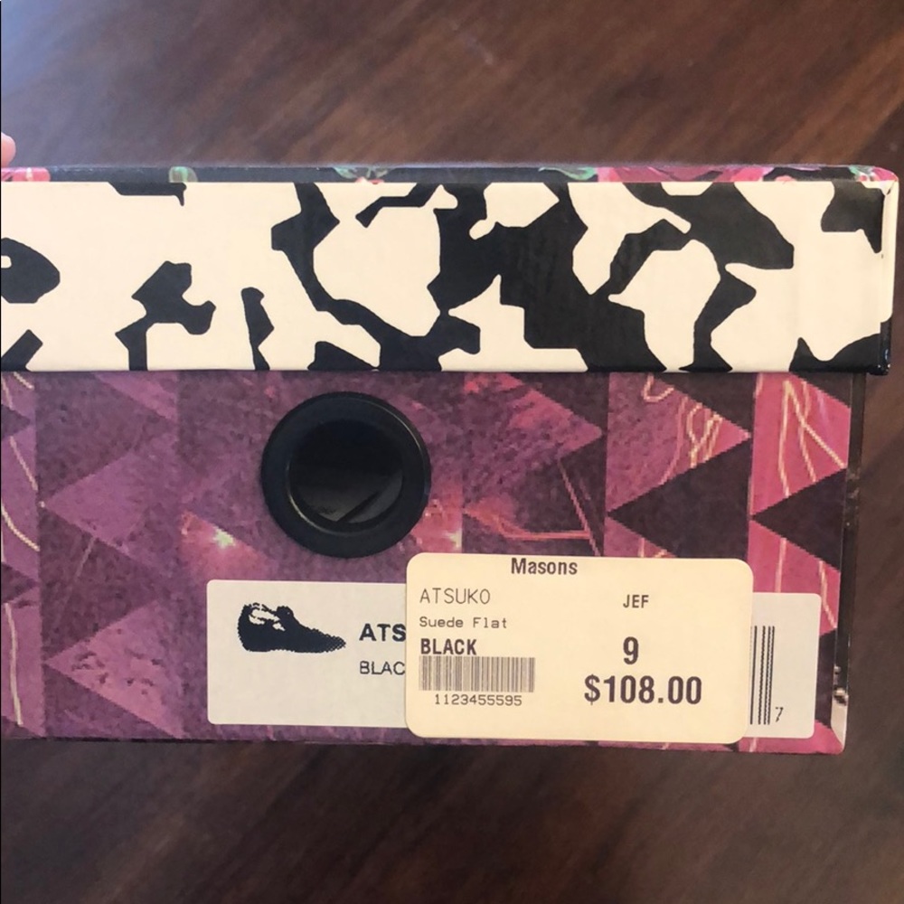 Jeffrey Campbell Atsuko black suede shoes size 9 - Picture 5 of 5